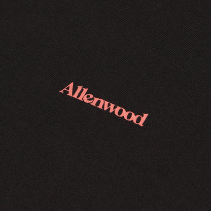 Allenwood LOGO L/S T-SHIRT CHARCOAL