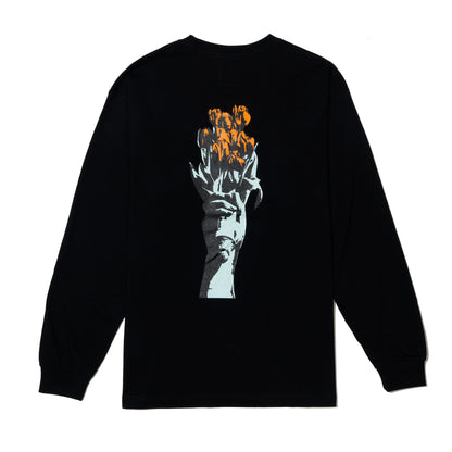 ALLENWOOD F.O.P L/S T-SHIRT BLACK