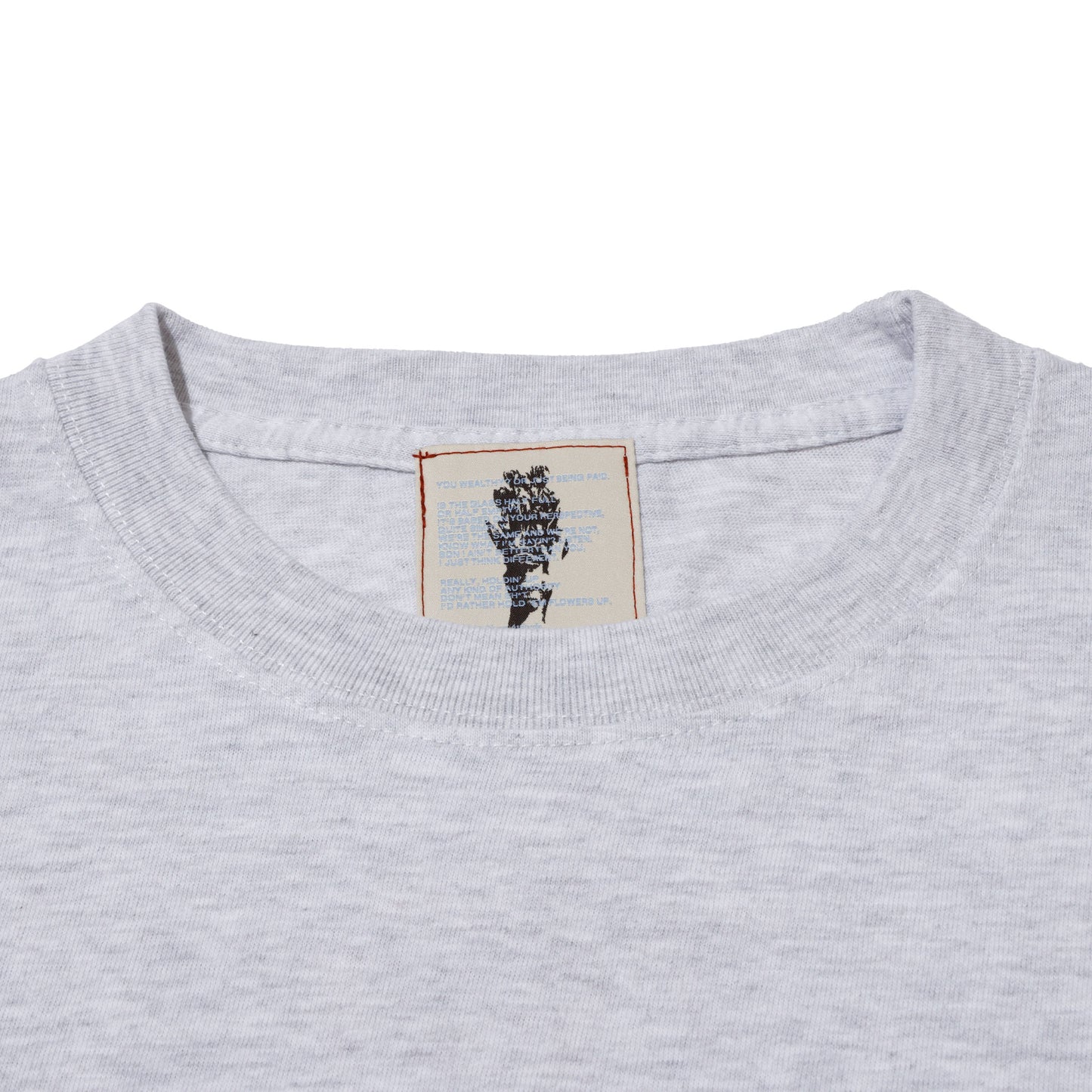 ALLENWOOD F.O.P L/S T-SHIRT ASH GRAY