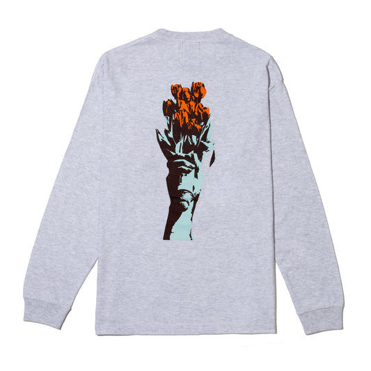 ALLENWOOD F.O.P L/S T-SHIRT ASH GRAY