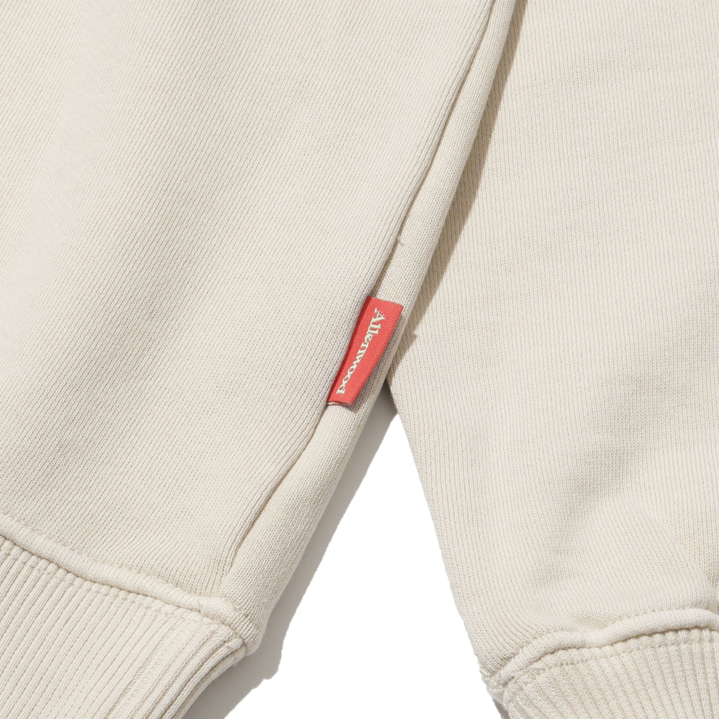 ALLENWOOD LIBERTY LOGO CREW SWEAT IVORY