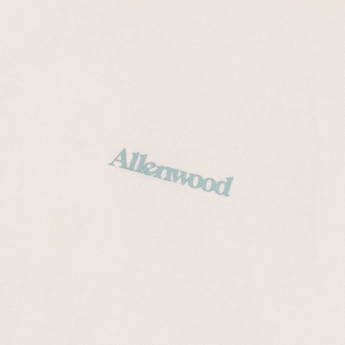 ALLENWOOD GARMENT DYED CREW SWEAT IVORY