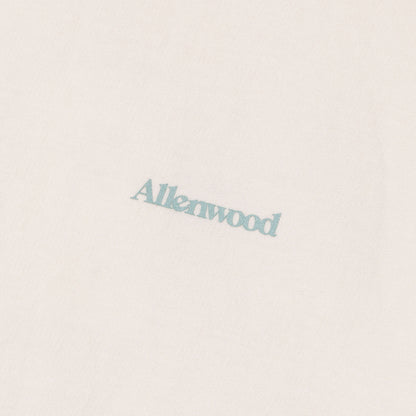 ALLENWOOD GARMENT DYED CREW SWEAT IVORY