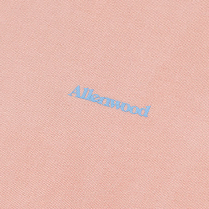 ALLENWOOD GARMENT DYED CREW SWEAT PEACH