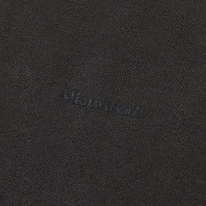 ALLENWOOD GARMENT DYED CREW SWEAT PEPPER