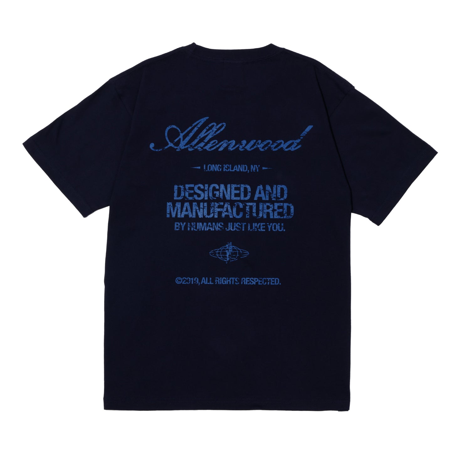 【EXCLUSIVE】ALLENWOOD LONG ISLAND TEE NAVY