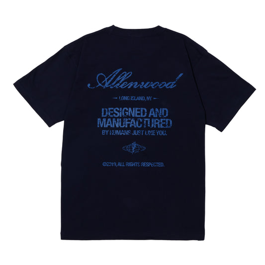 【EXCLUSIVE】ALLENWOOD LONG ISLAND TEE NAVY