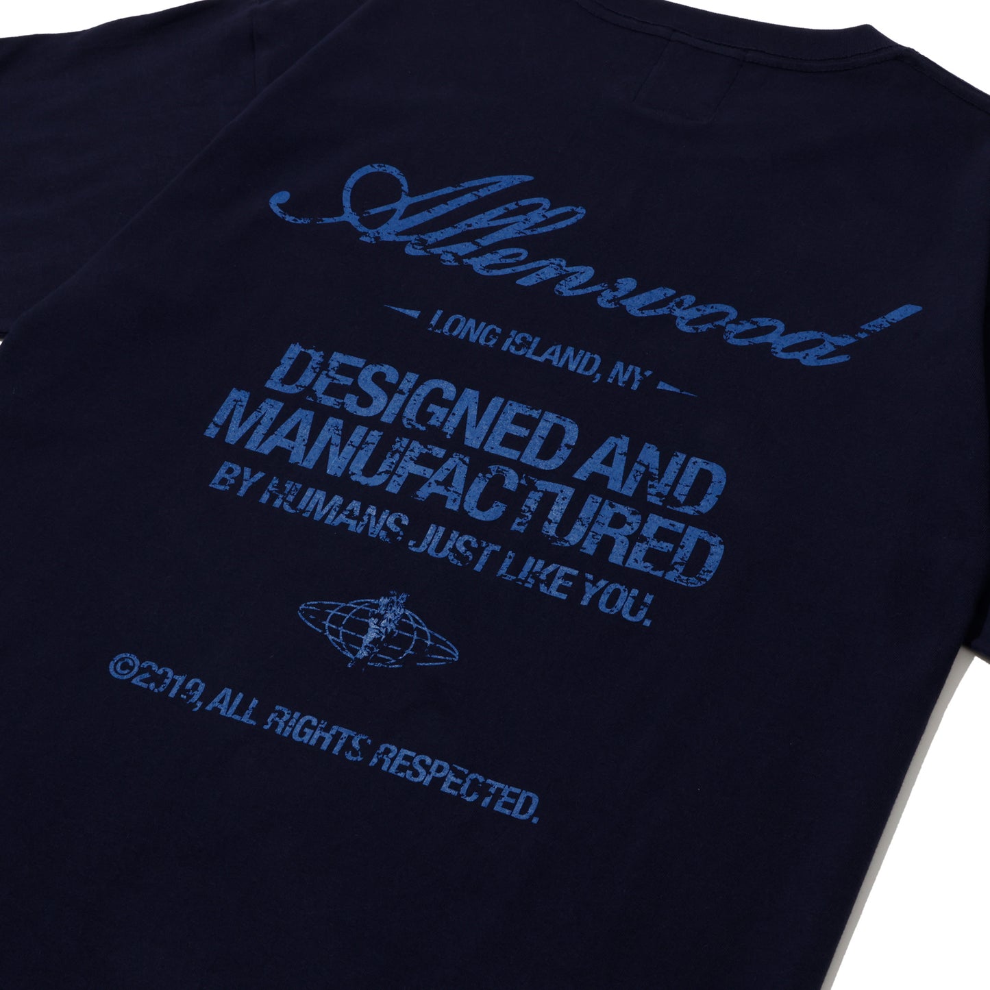 【EXCLUSIVE】ALLENWOOD LONG ISLAND TEE NAVY