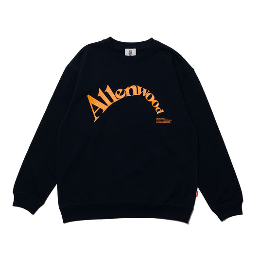 ALLENWOOD LIBERTY LOGO CREW NAVY