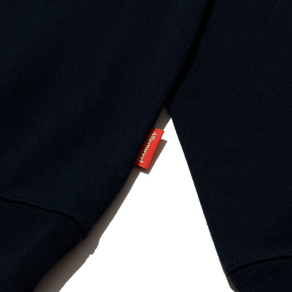 ALLENWOOD LIBERTY LOGO CREW NAVY