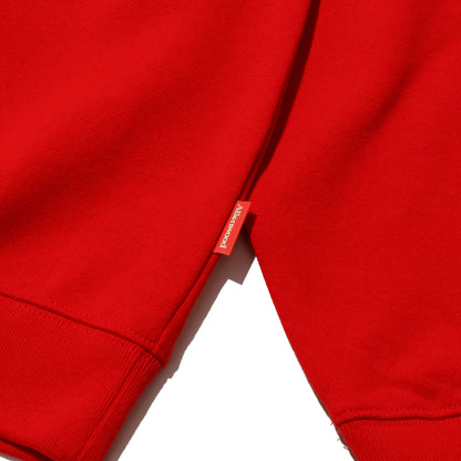 ALLENWOOD LIBERTY LOGO CREW RED