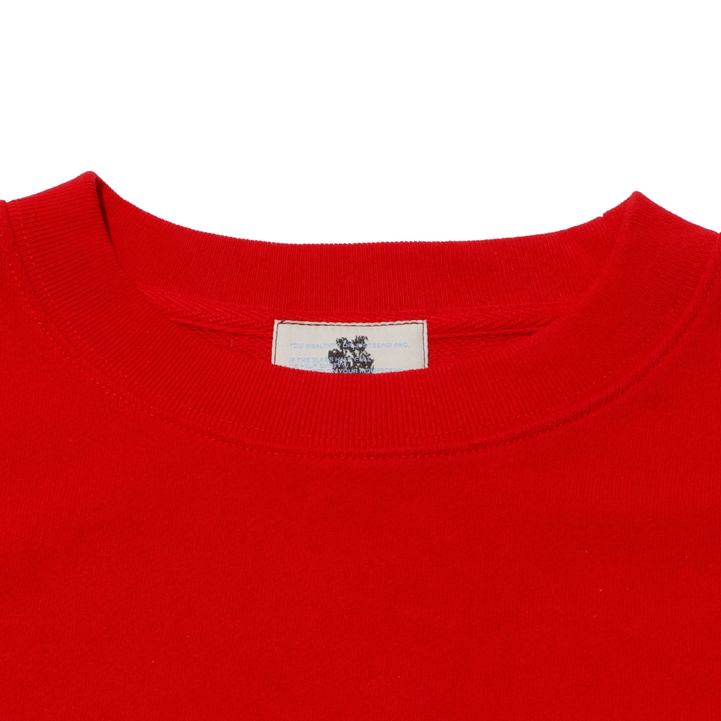 ALLENWOOD LIBERTY LOGO CREW RED