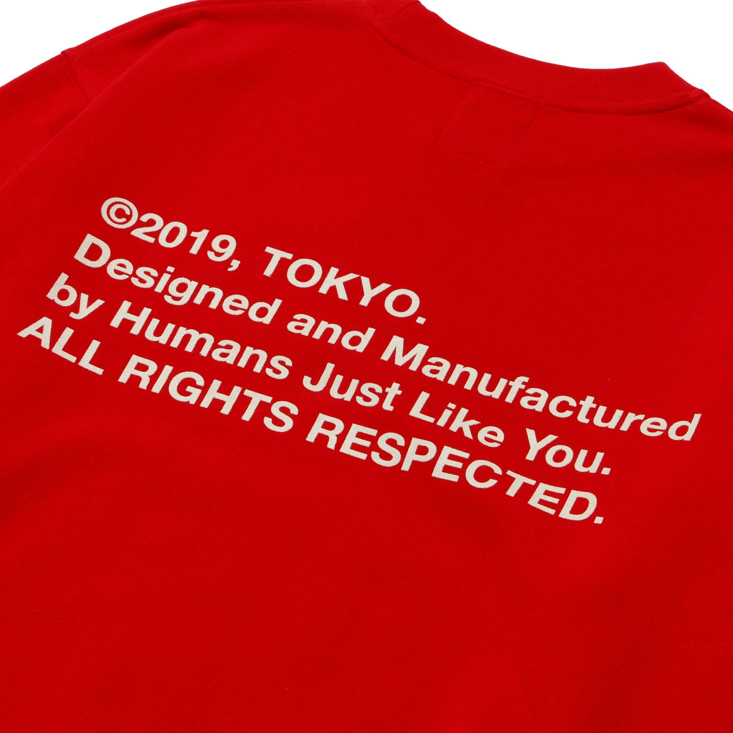 ALLENWOOD LIBERTY LOGO CREW RED