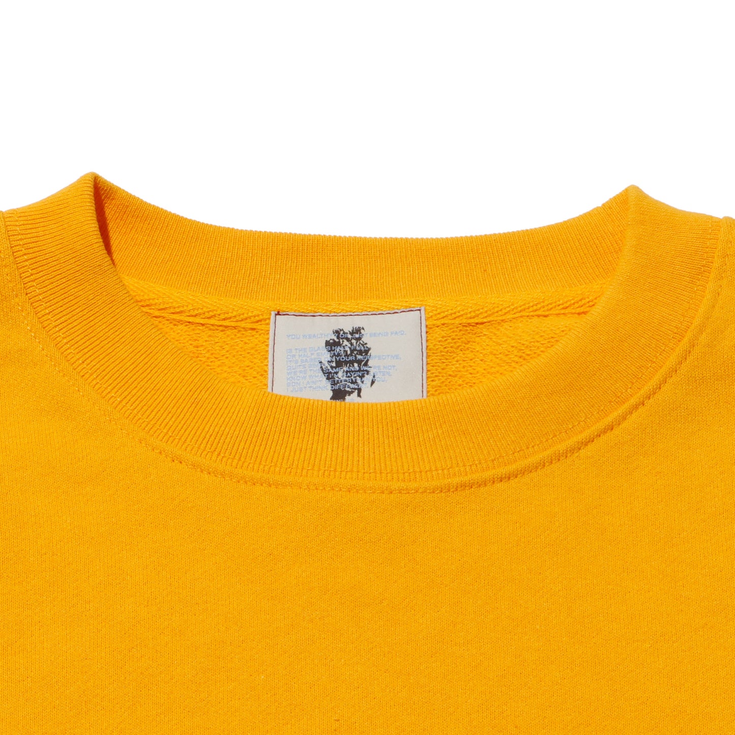ALLENWOOD LIBERTY LOGO CREW YELLOW