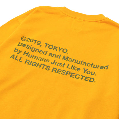 ALLENWOOD LIBERTY LOGO CREW YELLOW