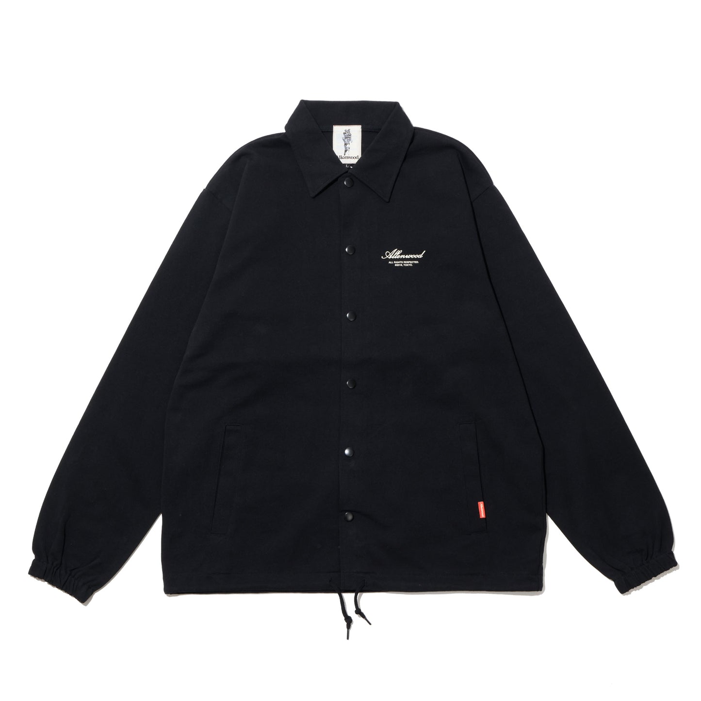 ALLENWOOD HOME COTTON COACH JACKET BLACK