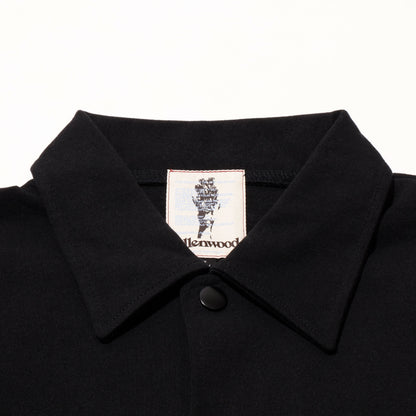 ALLENWOOD HOME COTTON COACH JACKET BLACK