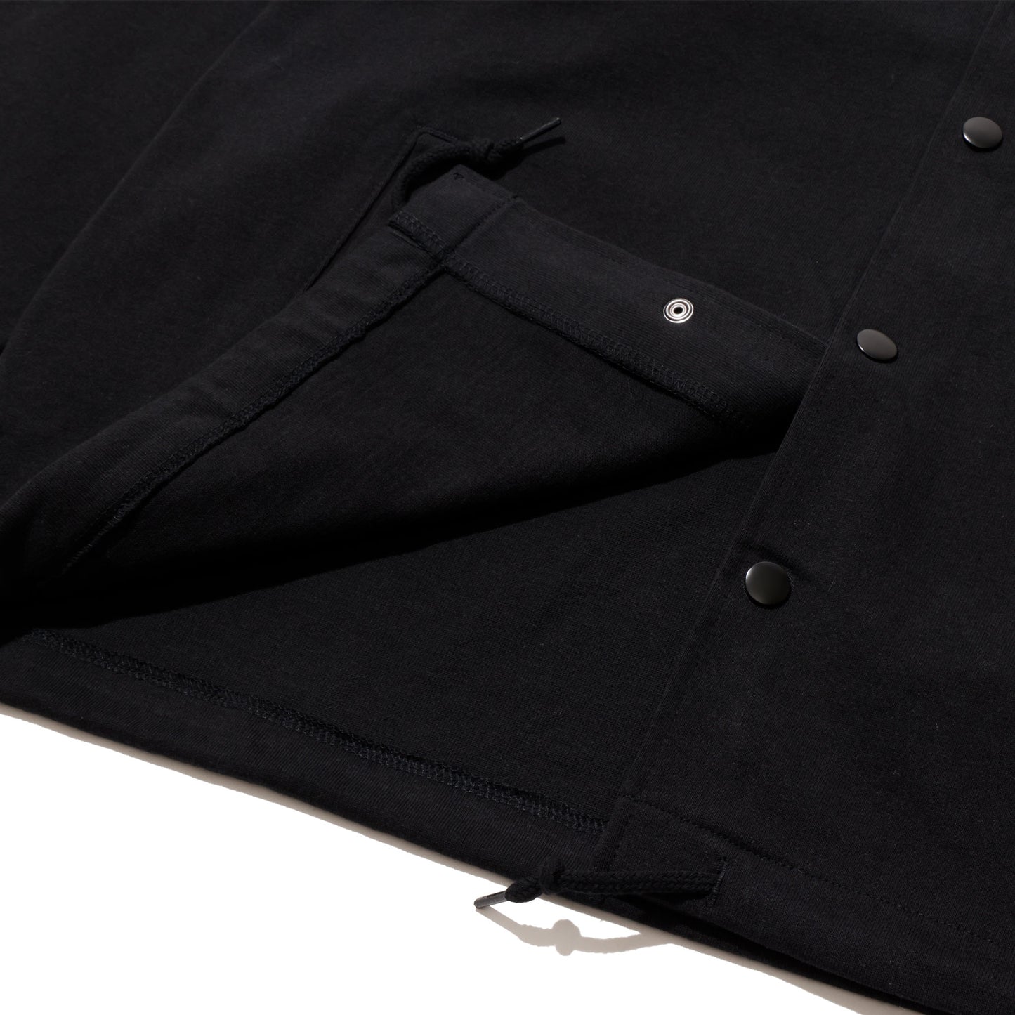 ALLENWOOD HOME COTTON COACH JACKET BLACK