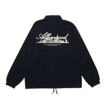 ALLENWOOD HOME COTTON COACH JACKET BLACK