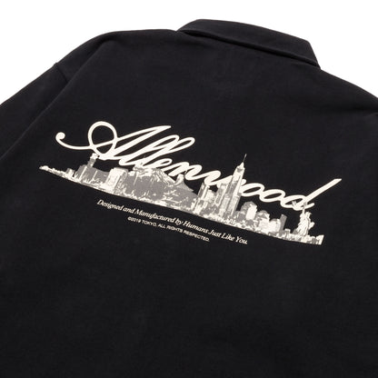 ALLENWOOD HOME COTTON COACH JACKET BLACK