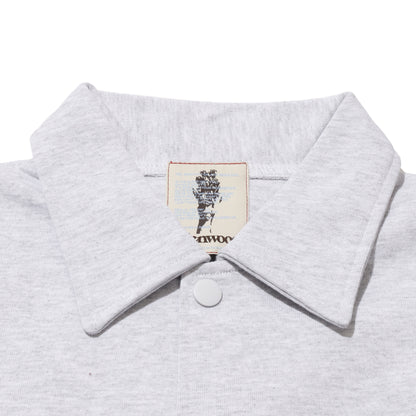 ALLENWOOD HOME COTTON COACH JACKET ASH GRAY