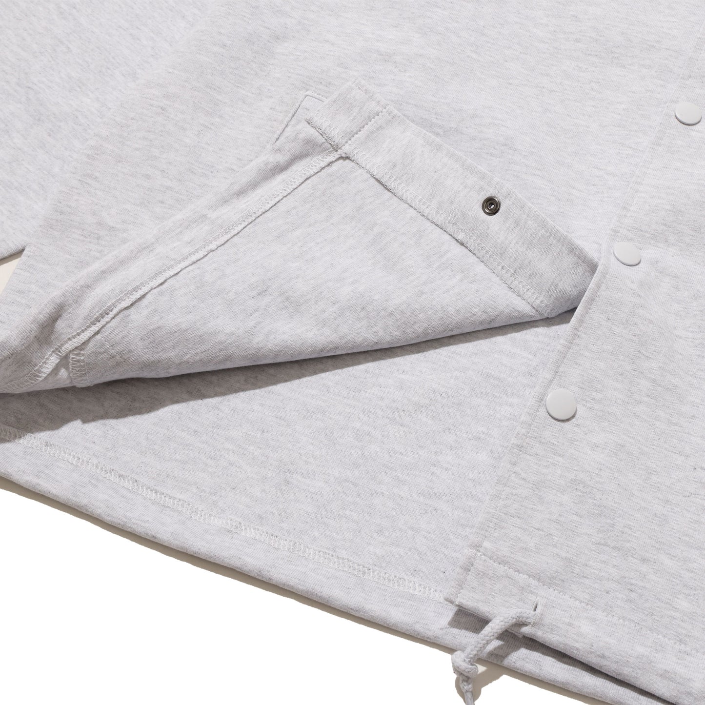 ALLENWOOD HOME COTTON COACH JACKET ASH GRAY