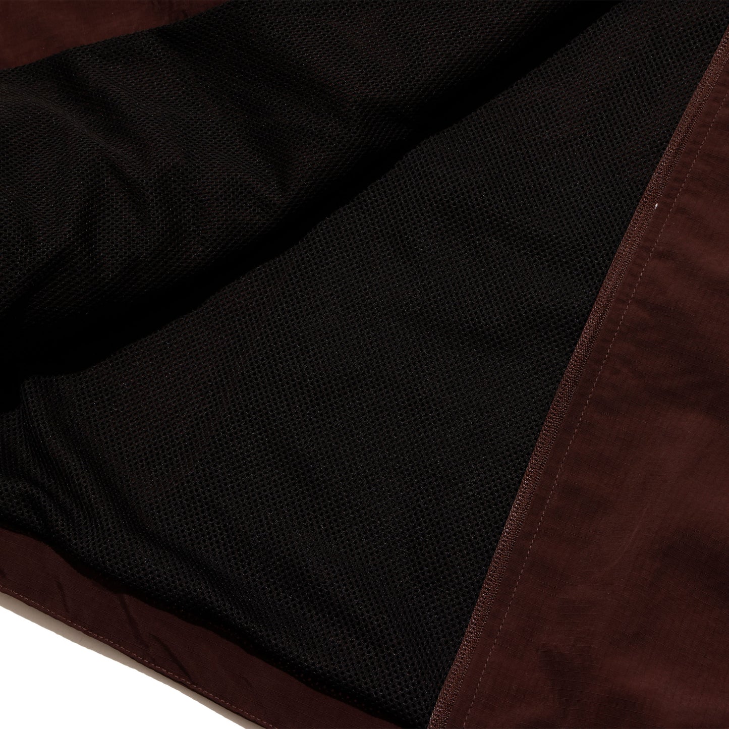 ALLENWOOD NYLON PACKABLE VEST BROWN/OLIVE