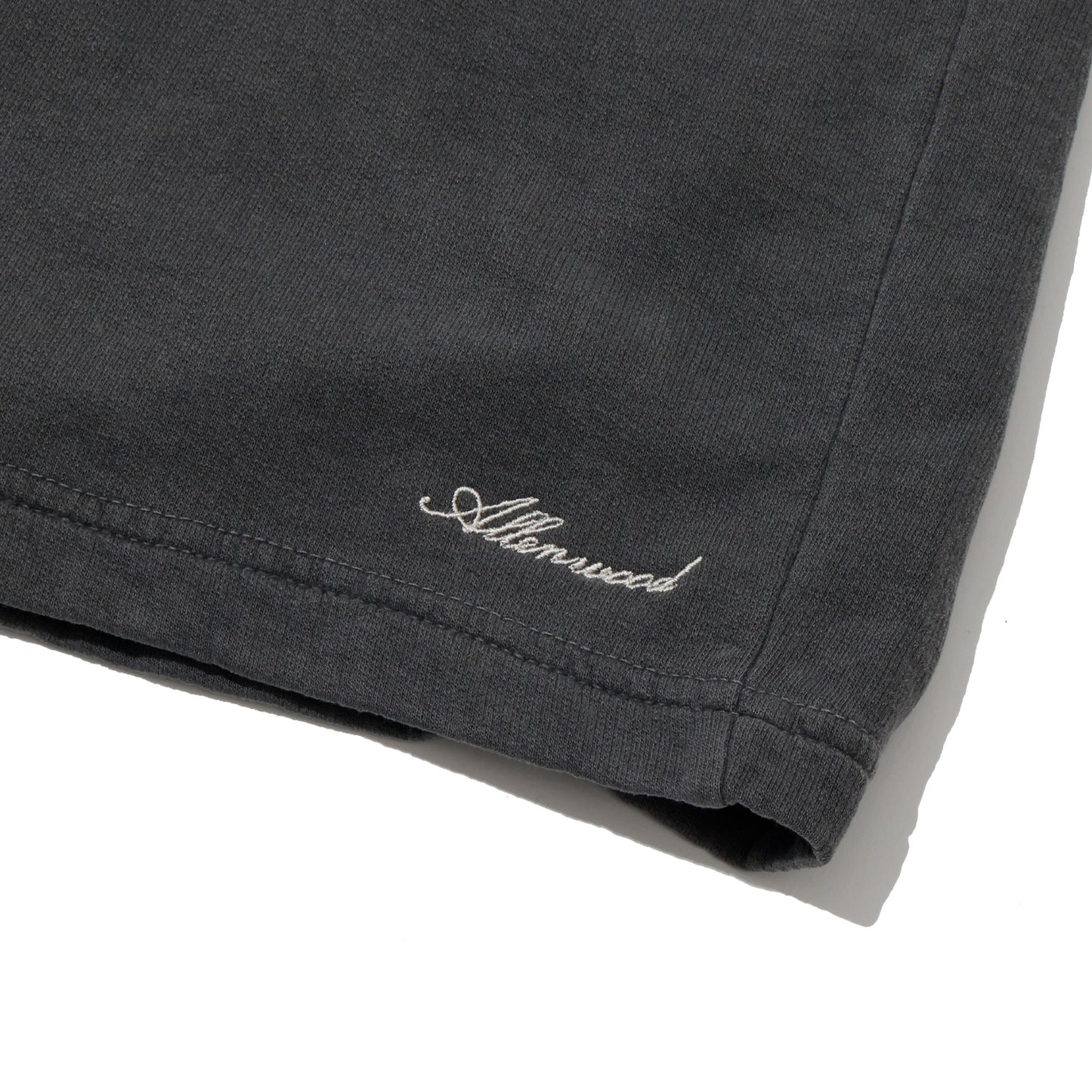 ALLENWOOD GARMENT DYE SWEAT SHORTS PEPPER
