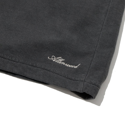 ALLENWOOD GARMENT DYE SWEAT SHORTS PEPPER