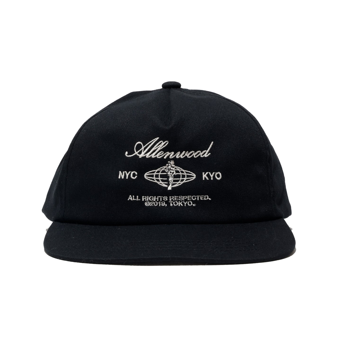 ALLENWOOD GLOBE BB CAP BLACK