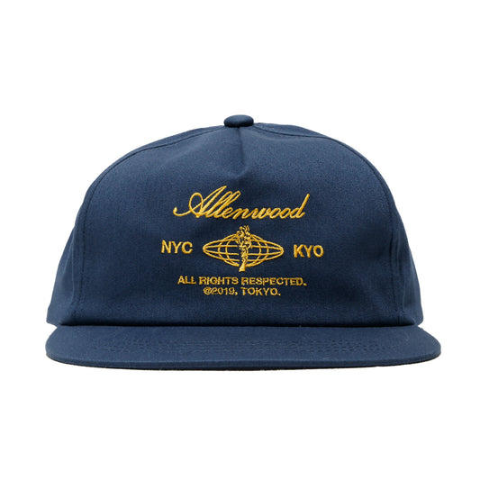 ALLENWOOD GLOBE BB CAP NAVY