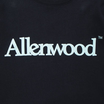 ALLENWOOD LOGO CREW SWEAT NAVY