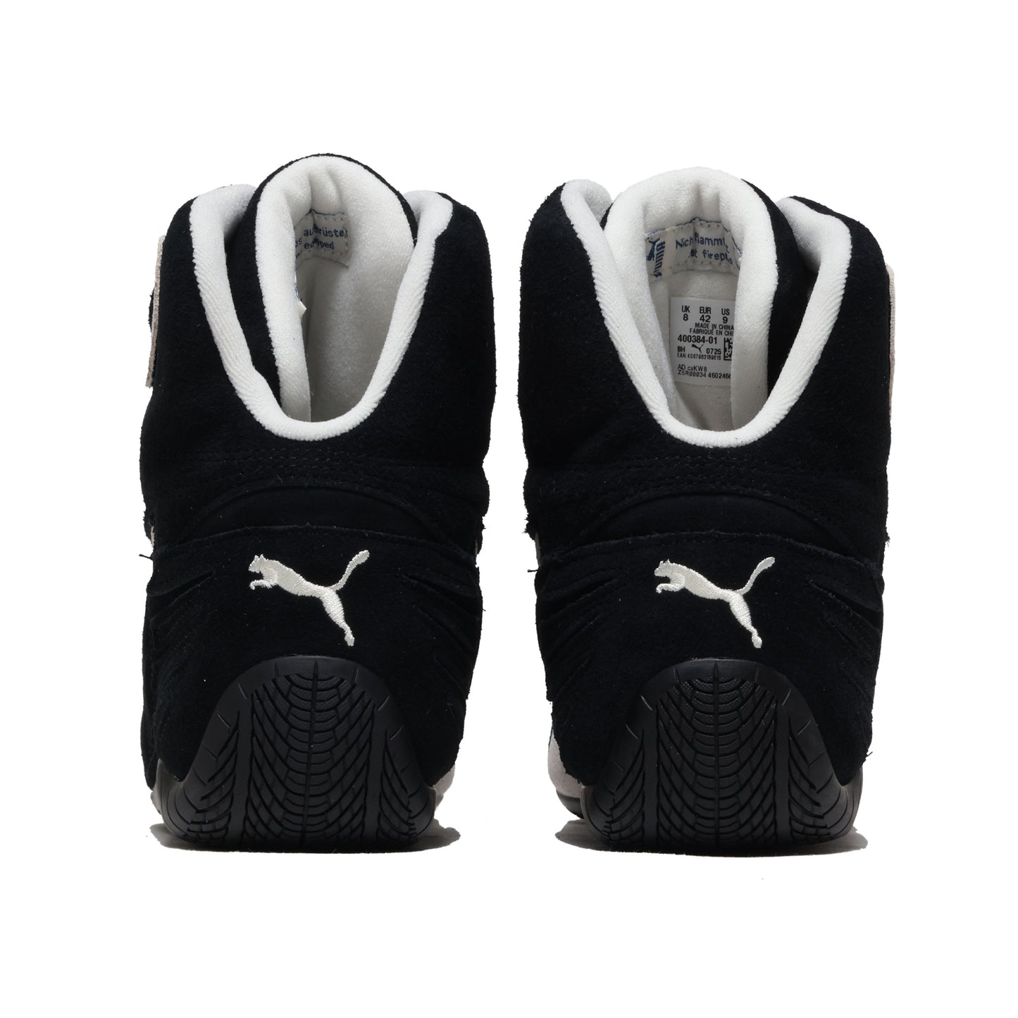 PUMA SPEEDCAT MID  PUMA BLACK-WARM WHITE 400384-01