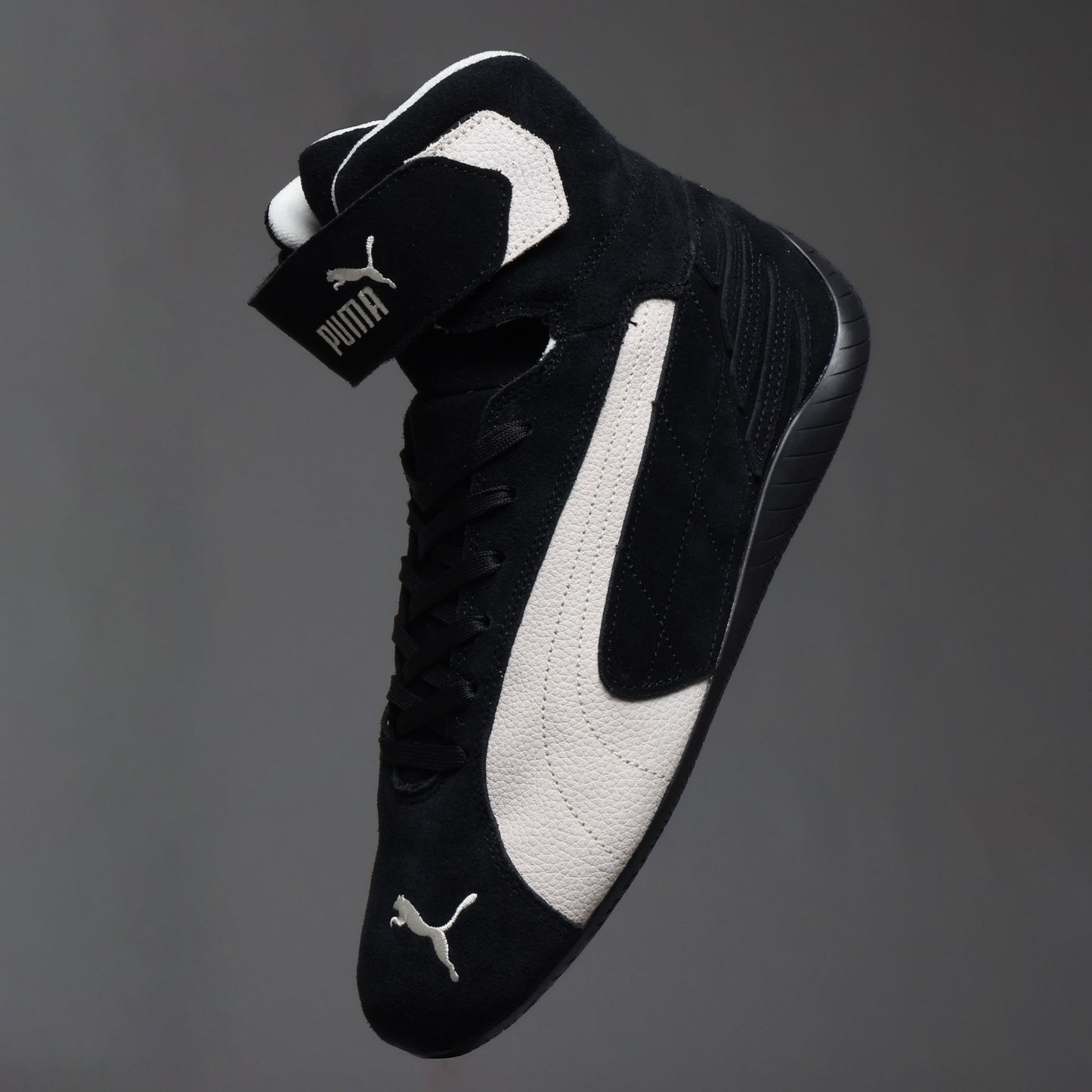PUMA SPEEDCAT MID  PUMA BLACK-WARM WHITE 400384-01