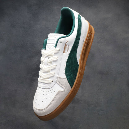 【EXCLUSIVE】PUMA INDOOR PUMA WHITE/DARK MYRTLE/GUM 401360-05