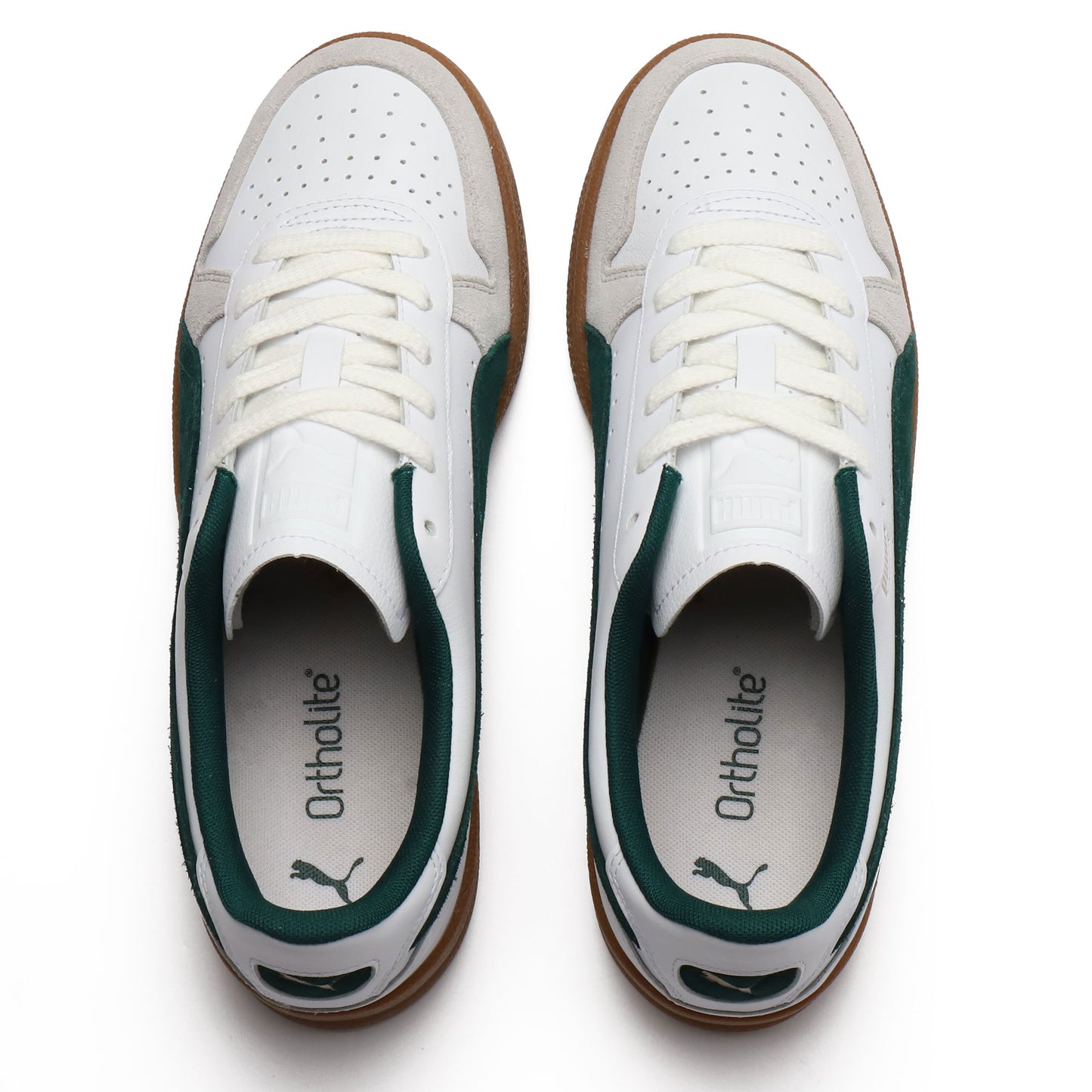 【EXCLUSIVE】PUMA INDOOR PUMA WHITE/DARK MYRTLE/GUM 401360-05