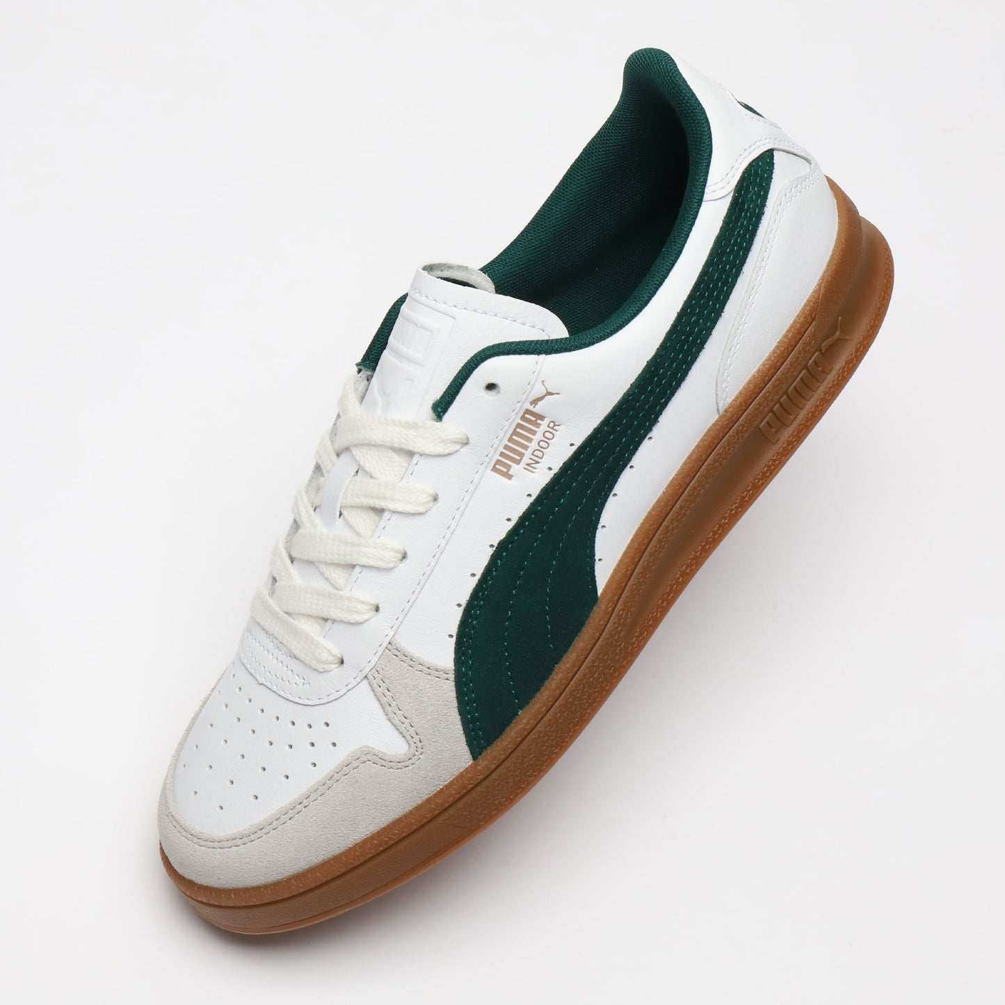 【EXCLUSIVE】PUMA INDOOR PUMA WHITE/DARK MYRTLE/GUM 401360-05