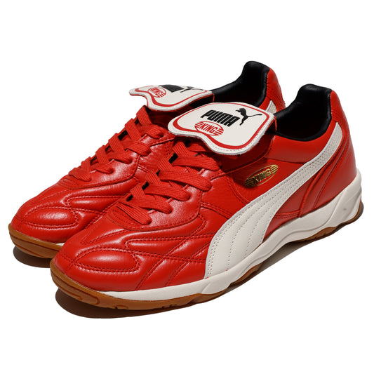 PUMA KING INDOOR RED FIRE-FROSTED IVORY 401683-03