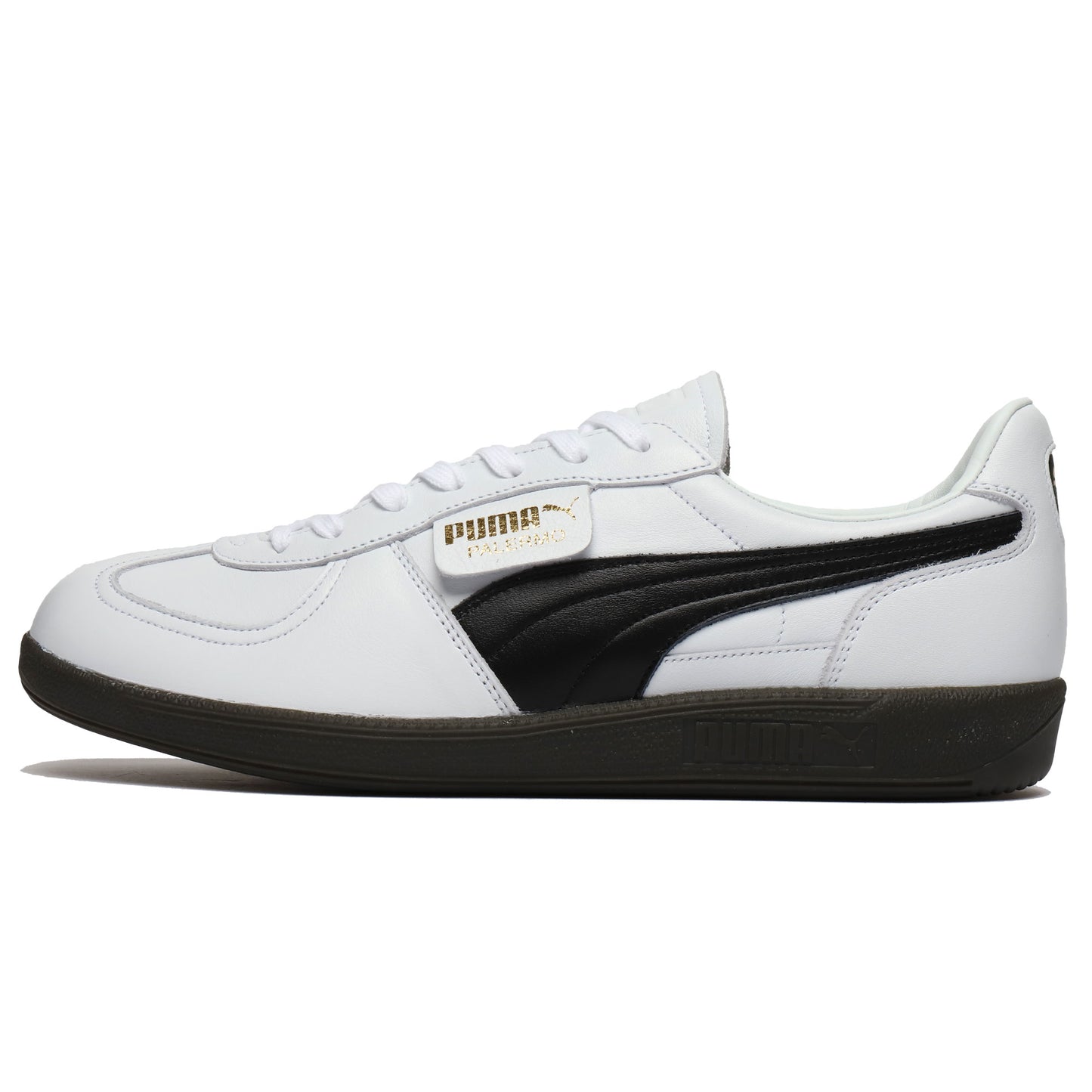 PUMA PALERMO LTH MIJ  PUMA WHITE-PUMA BLACK 402384-02
