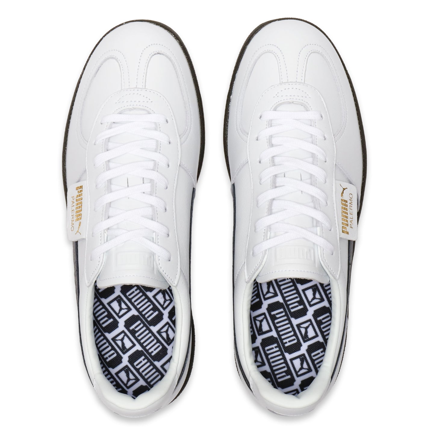 PUMA PALERMO LTH MIJ  PUMA WHITE-PUMA BLACK 402384-02