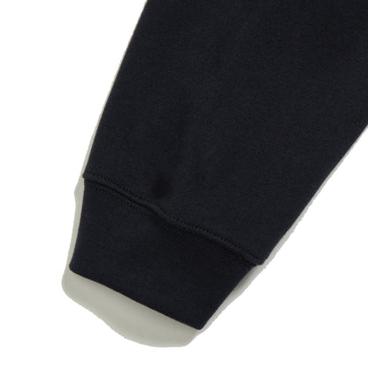 ALLENWOOD LOGO CREW SWEAT NAVY
