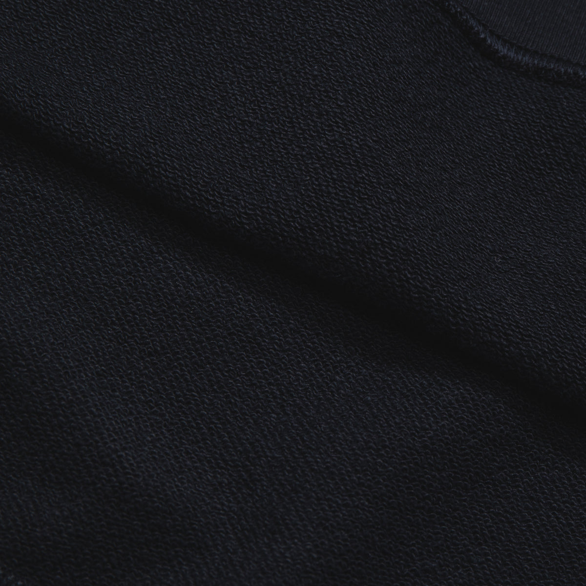 ALLENWOOD LOGO CREW SWEAT NAVY