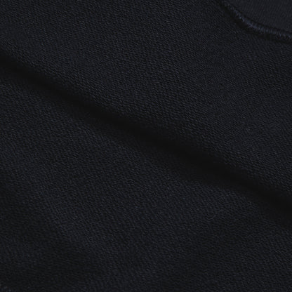 ALLENWOOD LOGO CREW SWEAT NAVY