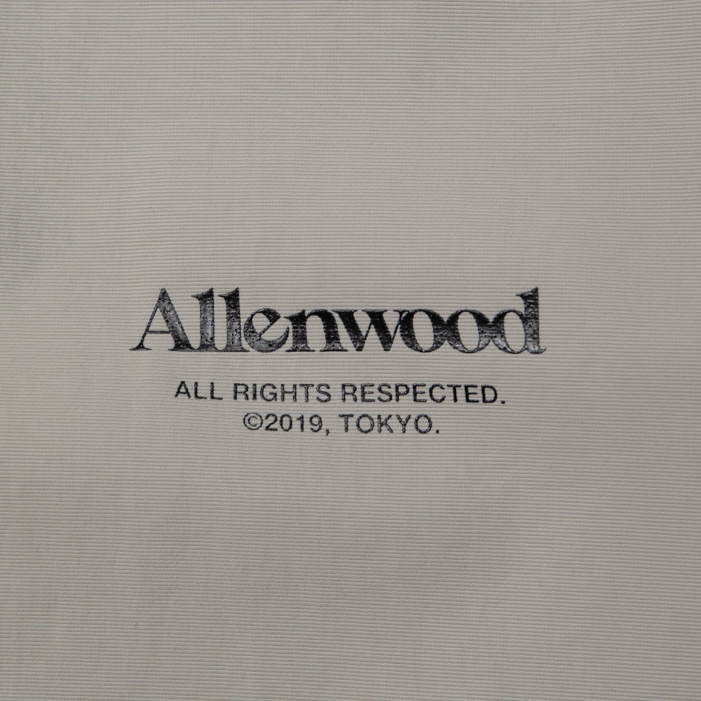【受注生産】ALLENWOOD LOGO REVERSIBLE JACKET GRAY/IVORY