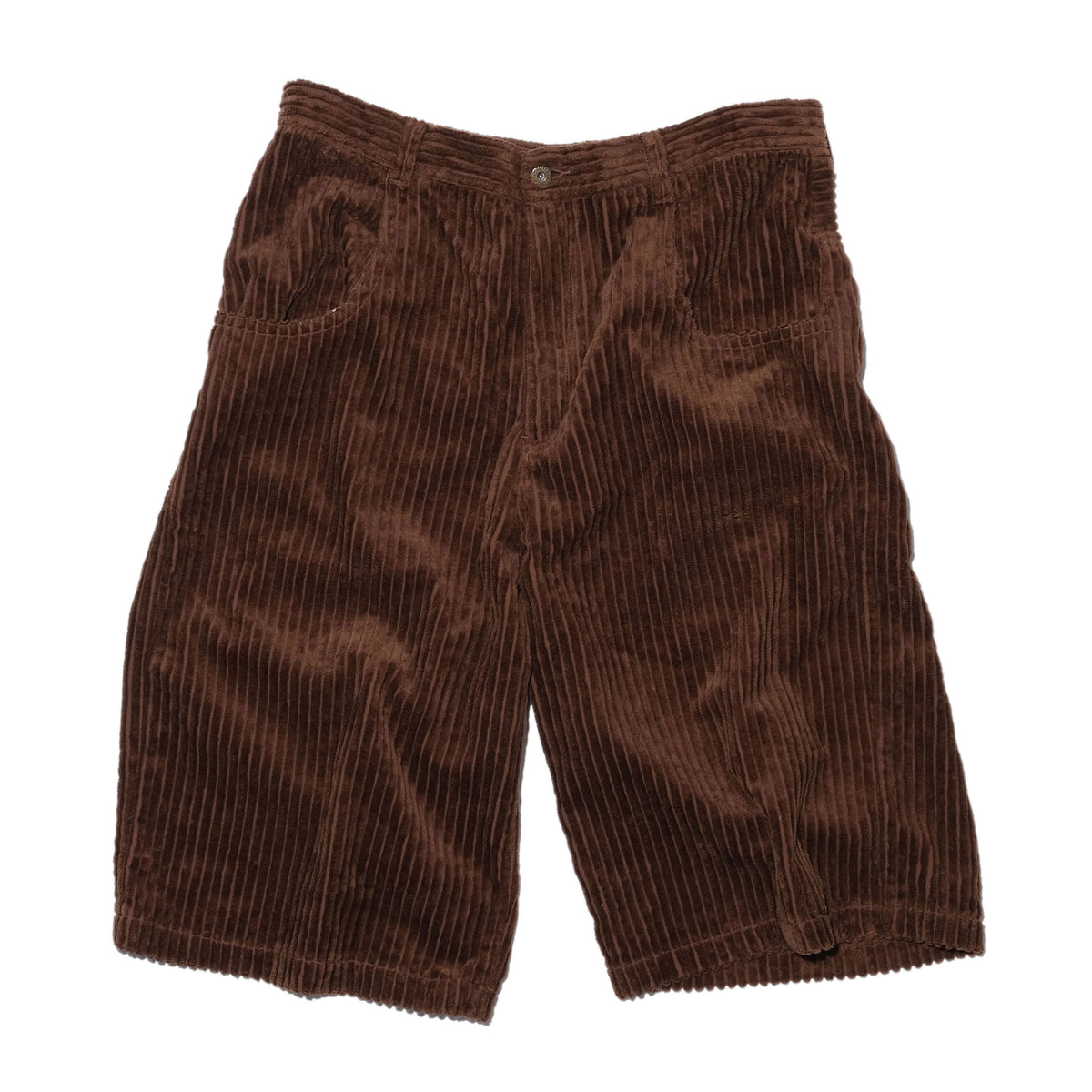 SWJP JNCORD BAGGY SHORTS BROWN