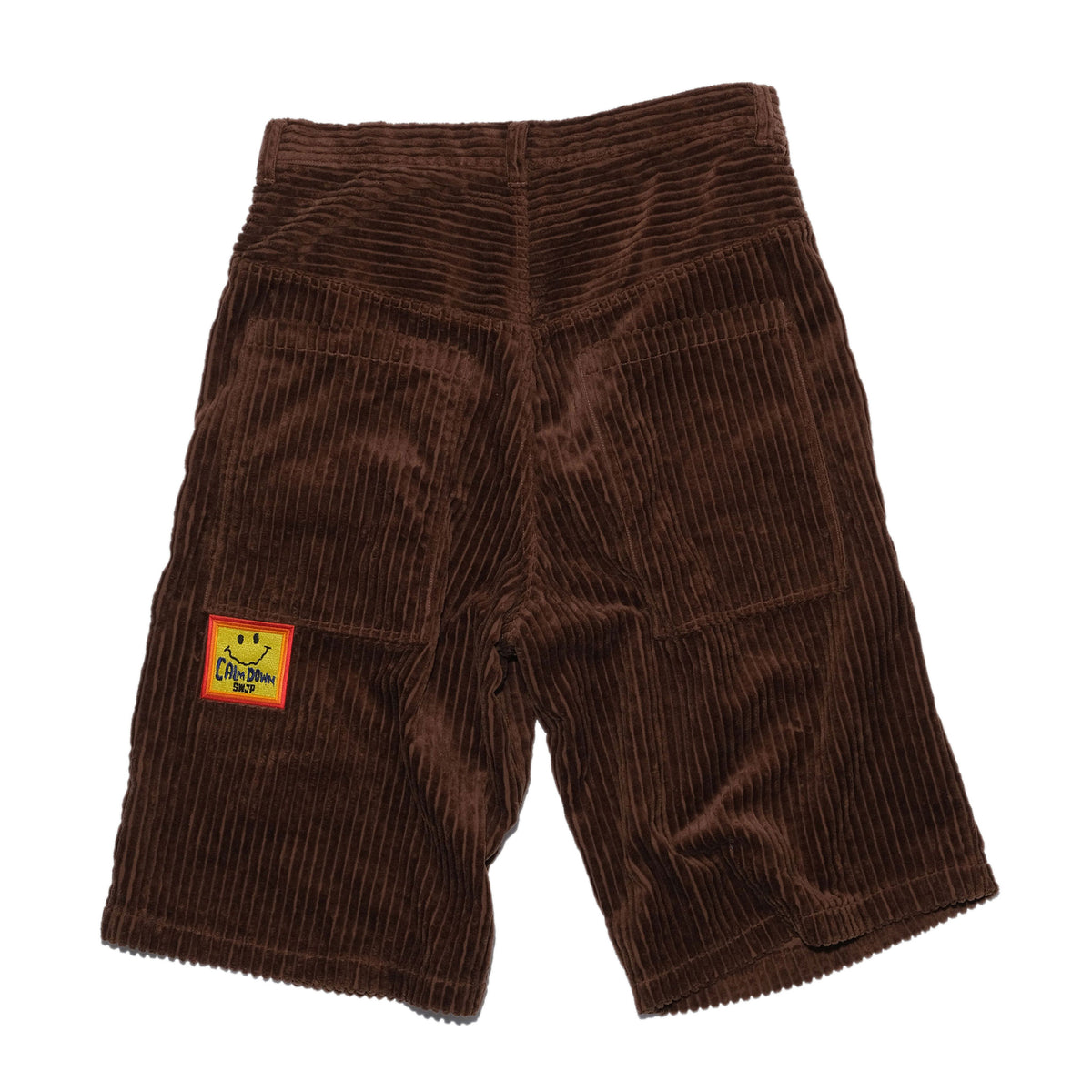 SWJP JNCORD BAGGY SHORTS BROWN