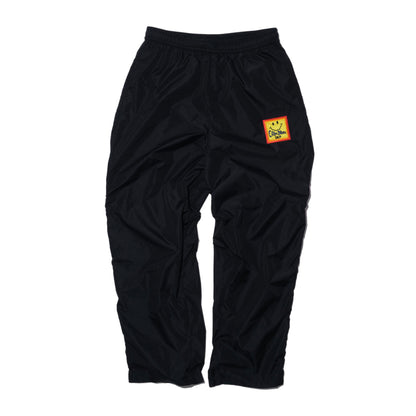 SWJP SPRING SUMMER 2001 NYLON ZIP PANTS BLACK
