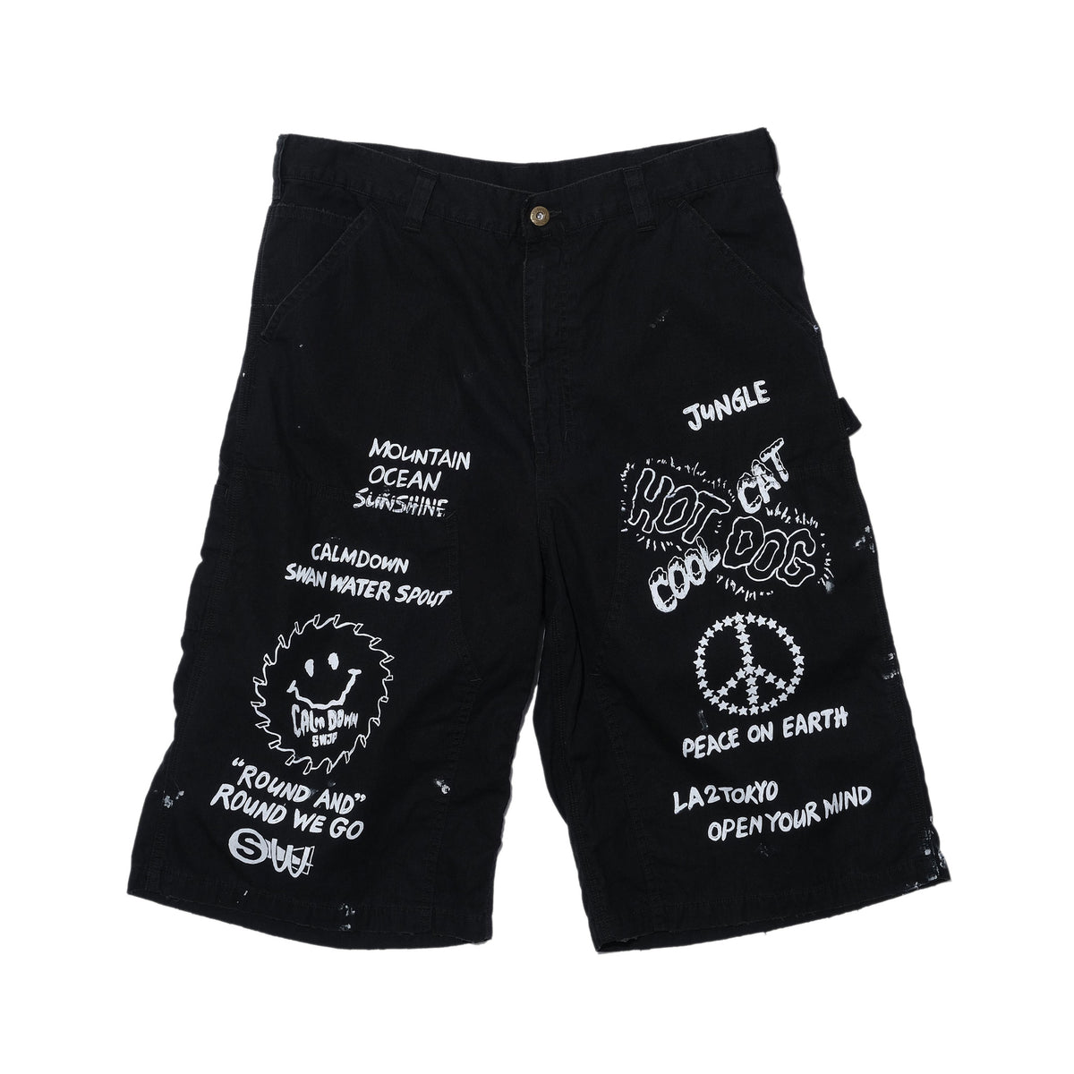 SWJP END OF YEAR BOOK SHORTS BLACK