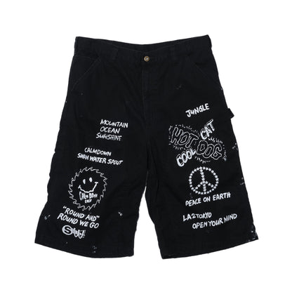 SWJP END OF YEAR BOOK SHORTS BLACK