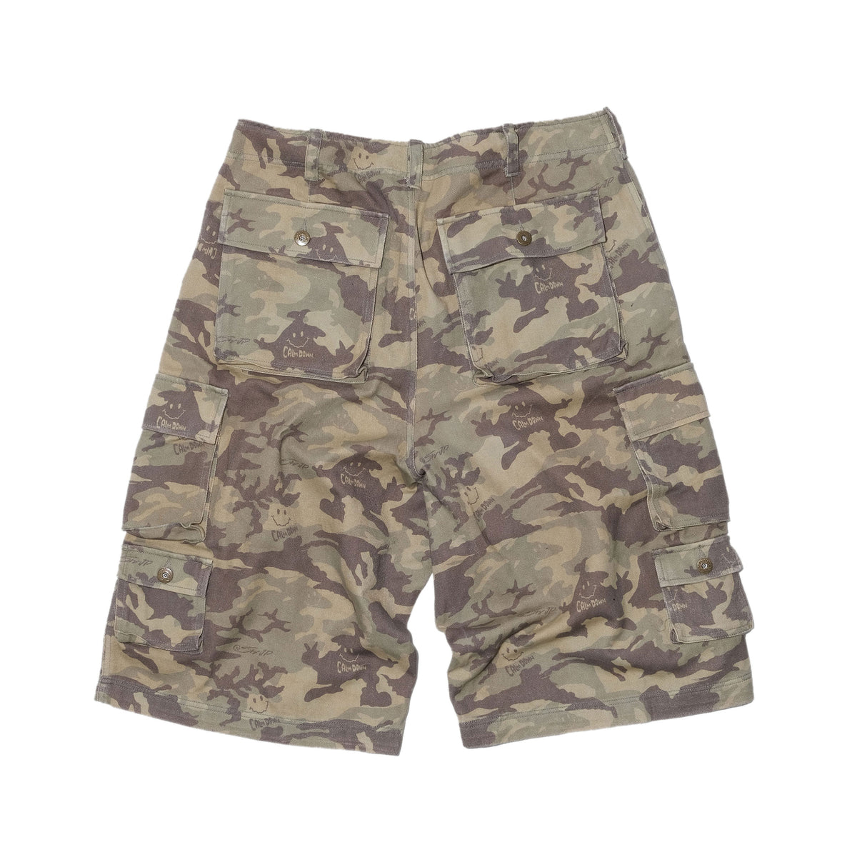 SWJP ABERCALMDOWN CAMO SHORTS CAMO